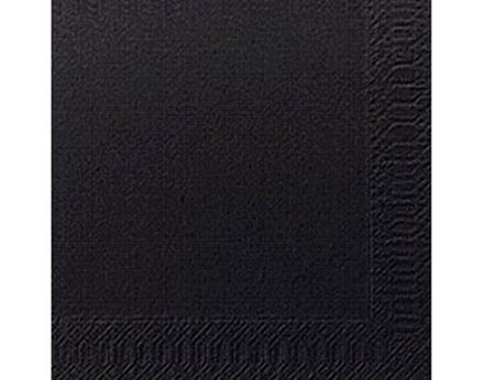 Napkins, Dunilin, 40cm, Black, 600