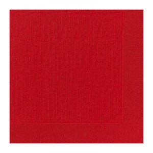 Napkins, Dunilin, 40cm, Red, 600