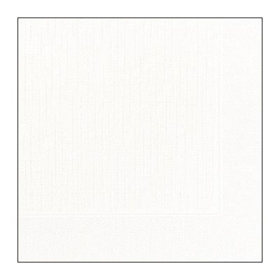 Napkins, Dunilin, 40cm, White, 600