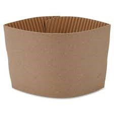 Cups, Paper, Card Sleeves, 8oz, 2000