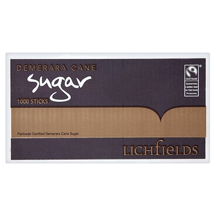 Hospitality, Lichfields, Sugar, Demerara, Sticks, 1000