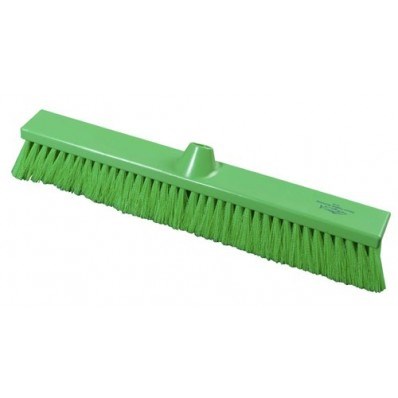 Brush, Hygiene, Sweeping Broom, Soft, Green, 500mm x 75mm