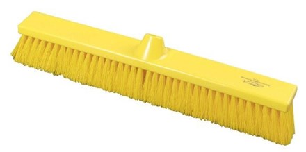 Brush, Hygiene, Sweeping Broom, Soft, Yellow, 500mm x 75mm