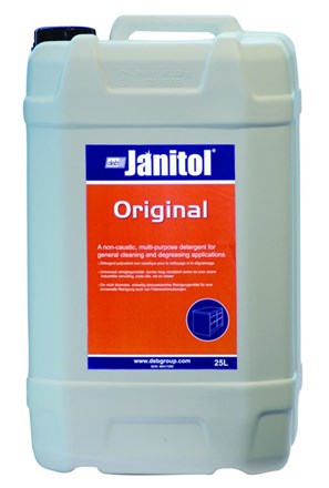 Hard Surface Cleaner, DEB Janitol Original, 25Ltr