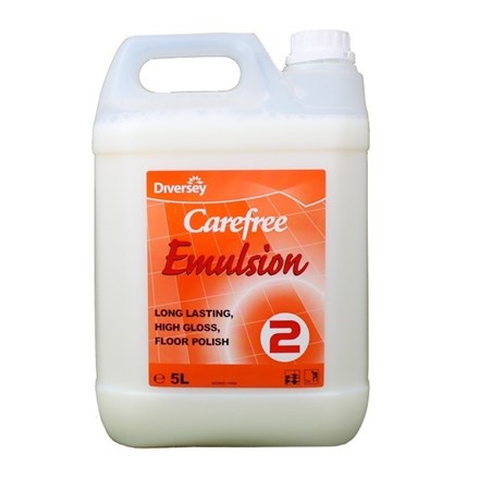 Floor Polish, Carefree Emulsion, 5Ltr