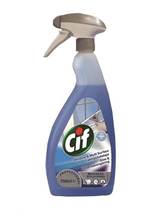 Glass & Multi Surface Cleaner, Cif, 6x750ml