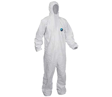 Safety Wear, Coveralls, Tyvek Classic, White, XXL, 1 x 25