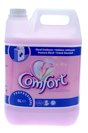 Laundry, Fabric Conditioner, Comfort Lily & Riceflower, 5Lt