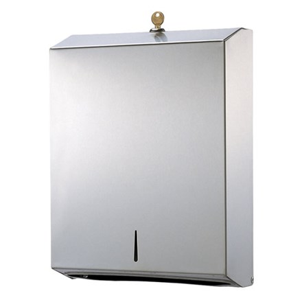 Dispenser, Paper, Hand Towel, Stainless Steel, Polished