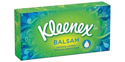 Tissues, Kleenex Balsam, 90