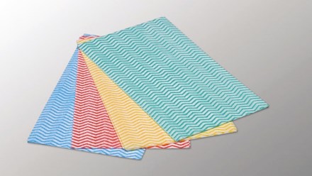 Cloths, Vileda, Lightweight, Green, 100 Pack