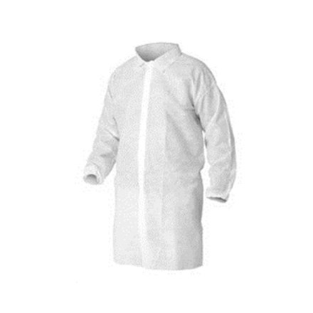 Visitors Coat, Non-Woven, Disposable, XL, 100
