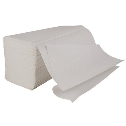 Handtowels, M-Fold, Enigma, Short, 2Ply White, 3000 Sheet