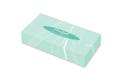 Tissues, Cloudsoft, Facial, White, 2Ply, 36 x 100