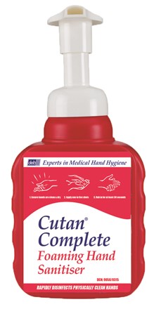Skin Care, DEB Cutan Foam Hand Sanitiser, 12 x 400ml