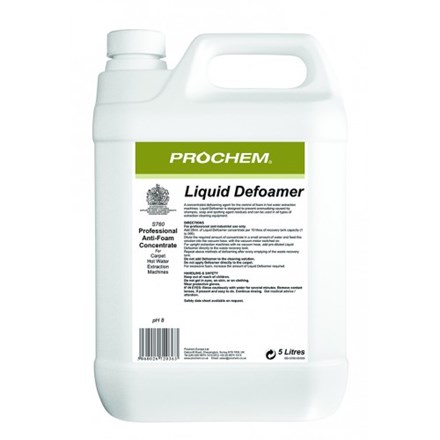 Carpet, Prochem, De-Foamer, 5Ltr