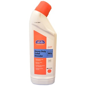 Toilet Cleaner, Jeyes Sanilav W6, Heavy Duty, 6 x 750ml