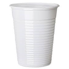 Cups, Plastic, 7oz, Non Vend, White, 2000