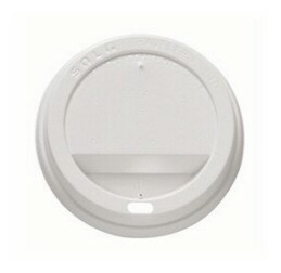 Cups, Lids, Cappuccino Sip, 12oz, (12EL), White, 1000