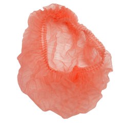 Headwear, Mob Cap, Pleated, Red, 1000