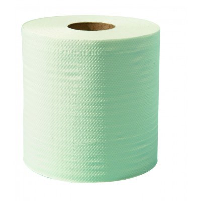 Handwipes, Towel Roll, Green, 76mx200mmx45mm,