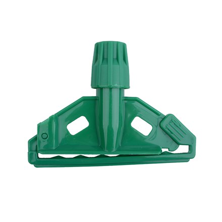 Kentucky Mop Holder, Plastic Clip, Green