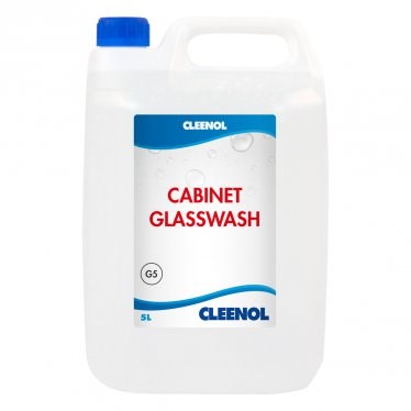 Dishwash Liquid, Cleenol, Universal, Glasswash, 5Ltr