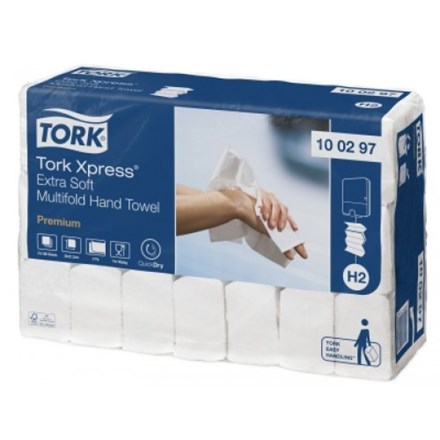 Handtowels, Z-Fold, Tork, Premium Extra Soft, 2550 Sheet