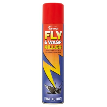 Insect Control, Fly & Wasp Killer, Sanmex, 450ml