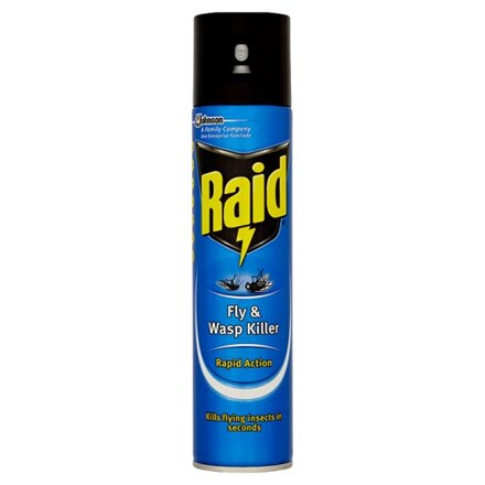 Insect Control, Fly & Wasp Killer, Raid, 300ml