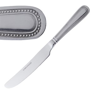 Cutlery, Olympia, Bead, Table Knife, Solid, 12
