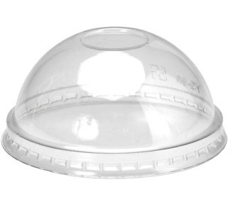 Cups, Lids, PET, Domed, 15/22oz, 1000