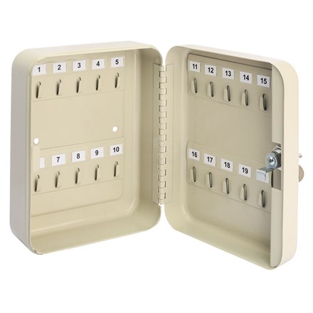 Key Cabinet, Draper, Lockable, 20 Hook