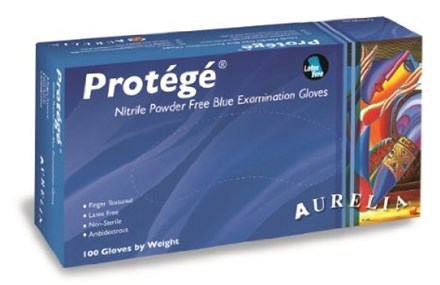 Gloves, Nitrile, Aurelia, Protege, P/F, 100