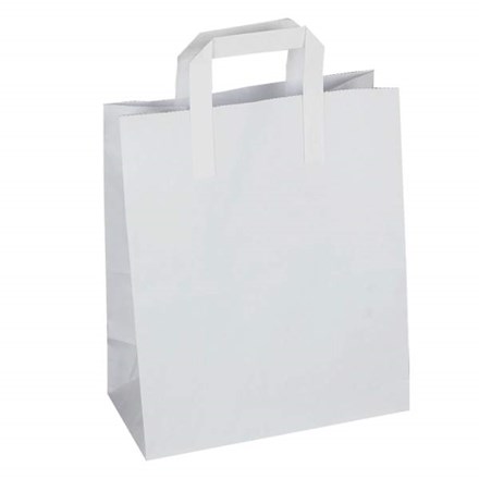 Bags, Paper, Takaway, Sulphite, SOS, Carriers, 7", 250