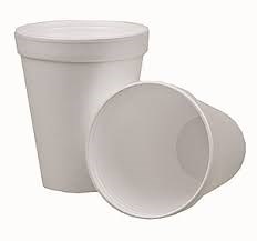 Cups, Foam, White, 8oz, 1000