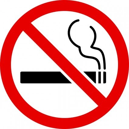 Sign, No Smoking, Symbol, Self Adhesive