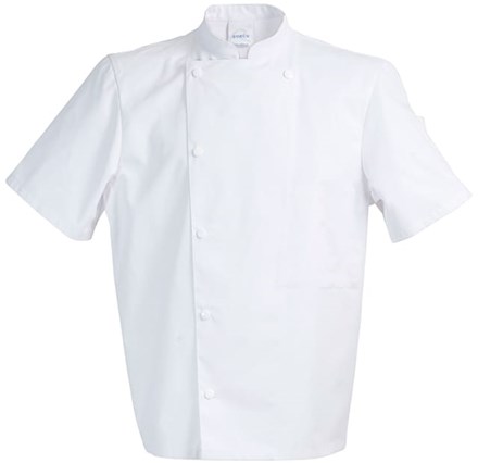 Catering, Wear, Chef Jacket, Chicago, S. Sleeve, XXL