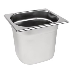 Catering, Gastronorm Pan, S/S, 1/6, 176x162x200mm, 3Ltr