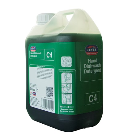 Detergent, Jeyes, C4, Dishwash, Conc. 2x2 Ltr