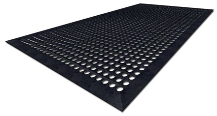 Mat, Rubber, Anti Fatigue, 0.9 x 1.5m
