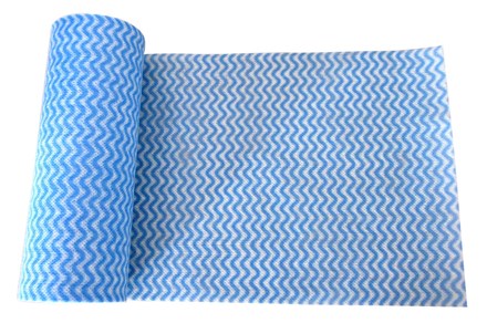 Cloth, Lavette, Roll, Blue, 100