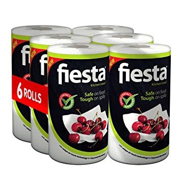 Kitchen Towel, Fiesta, 2Ply, 6 Rolls