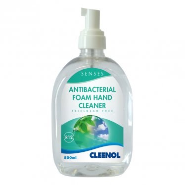 Soap, Hand, Cleenol, Senses, Antibacterial Foam, 6x500ml