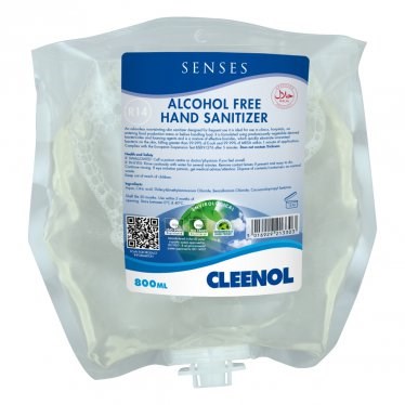 Cleenol, Hand Sanitiser, Alcohol Free, 3x800ml
