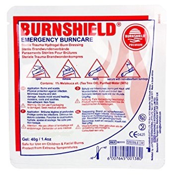 First Aid, Dressing, Burnshield, 20 x 20 cm