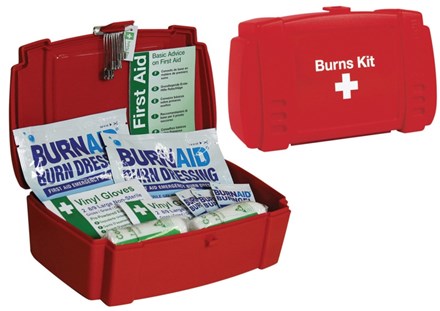 First Aid, Emergency Burns Kit, Medium Content