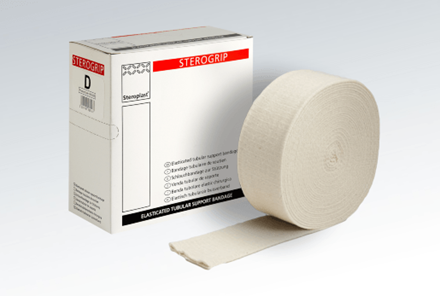 First Aid, Bandage, Sterogrip Tubular, Size D, 10 mtr Roll