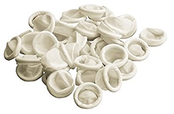 First Aid, Finger Cots, Latex, Pack 10