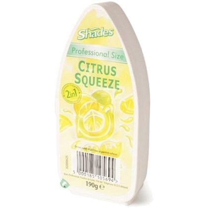 Air Freshener, Shades Gel, Citrus Squeeze, 12 x 190g